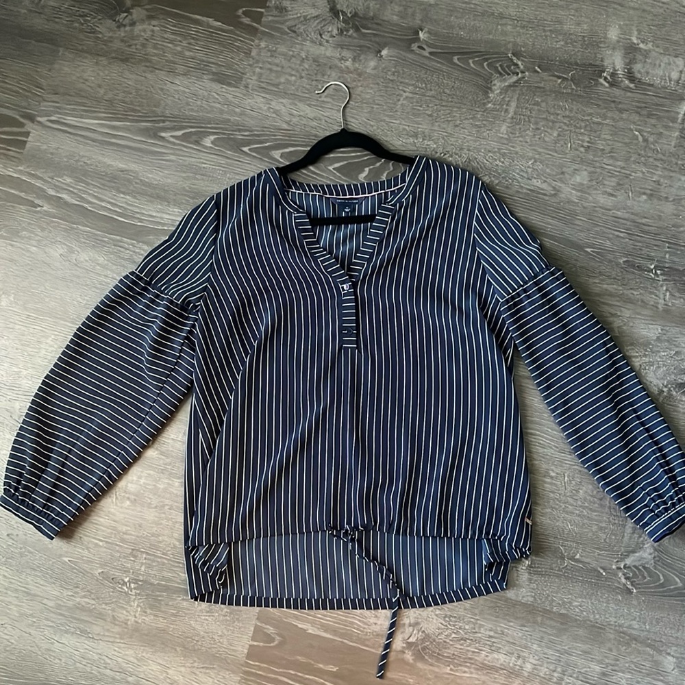 Navy Blue Tommy Hilfiger blouse